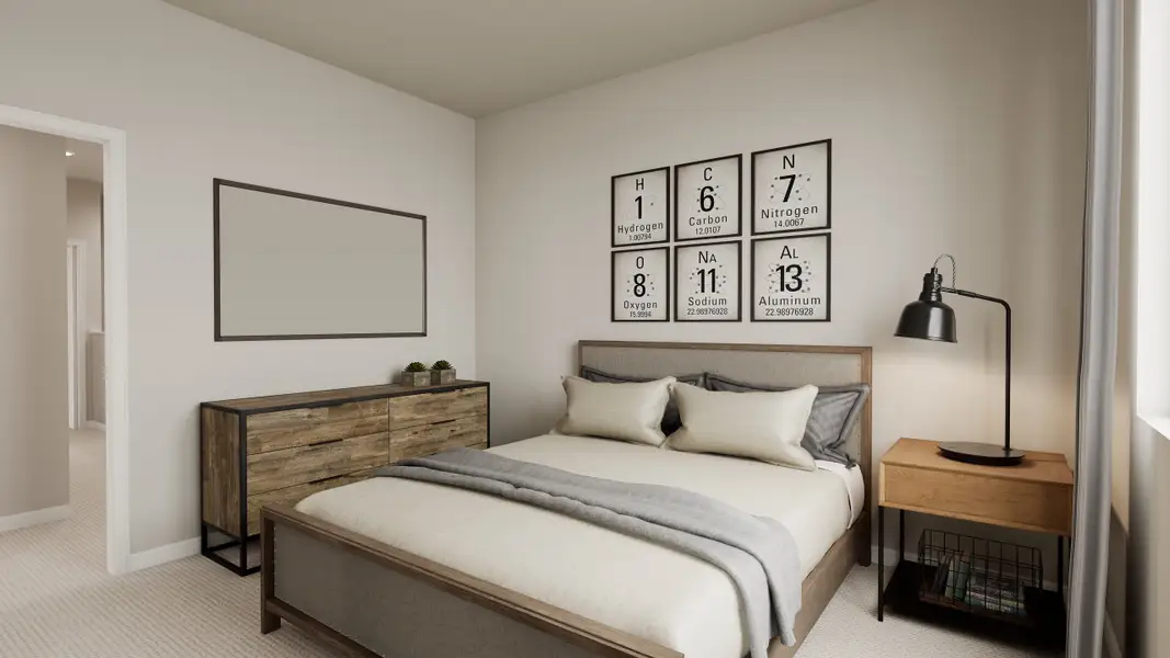 Representative furnished interior of a home built from the 2 by Tri Pointe Homes in Sugar Mill Village, Longmont (Image 27).