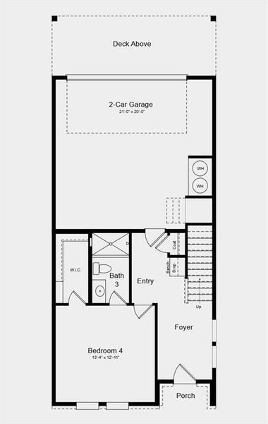 2D floor plan layout of this home in Henson Square, Lawrenceville, GA (Image 4). 2D floor plan layout of this home in Henson Square, Lawrenceville, GA (Image 4).