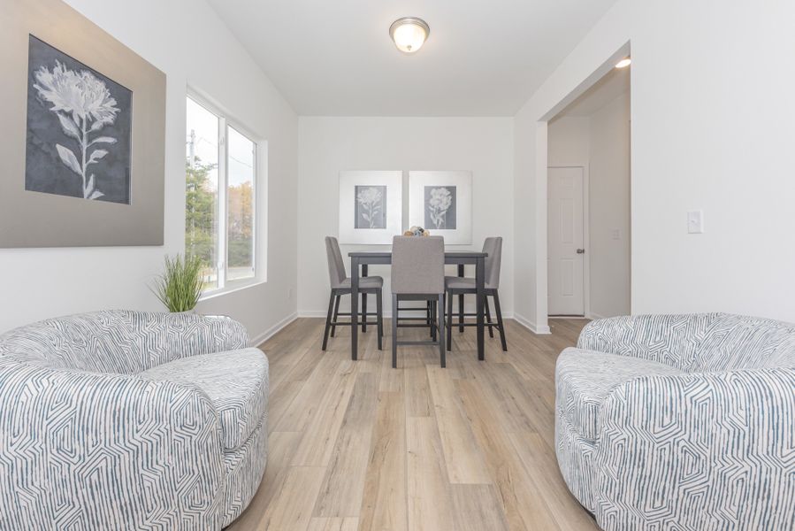 Representative furnished interior of a home built from the The Hartwell by Norfolk Homes in Individual Homes - Jackson County, Jackson (Image 11).
