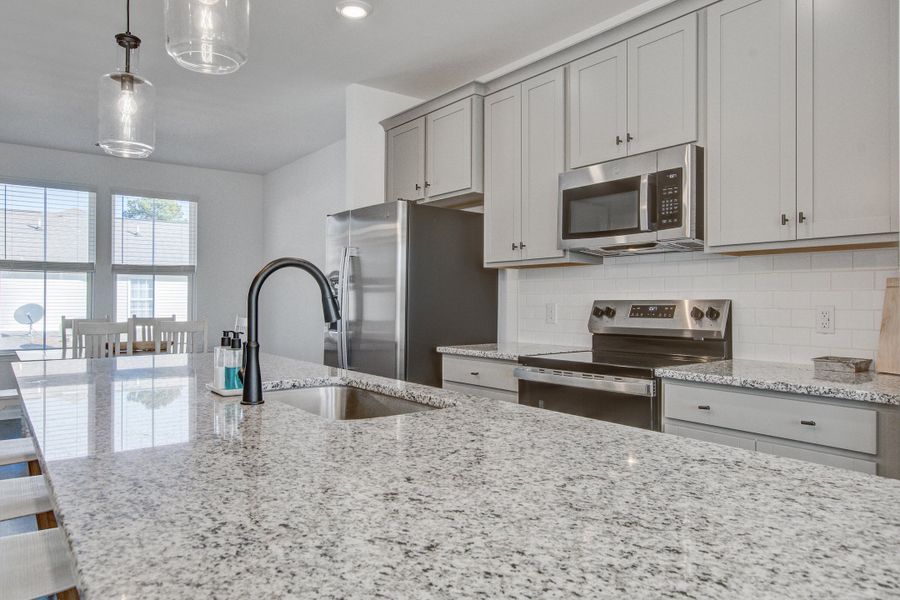 Furnished interior view inside a new home in Clear Springs Townhomes, North Charleston (Image 8).