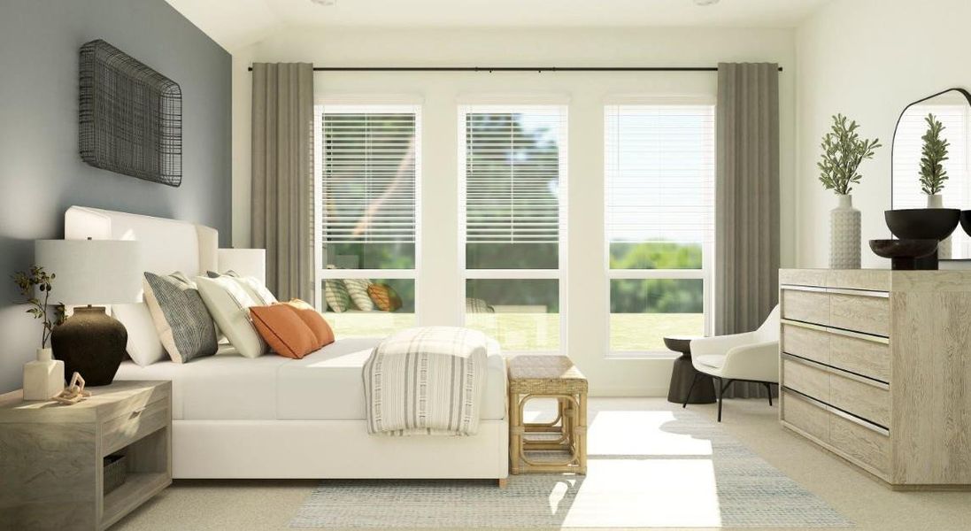 Furnished interior view inside a new home in Lago Mar, Texas City (Image 20). Furnished interior view inside a new home in Lago Mar, Texas City (Image 20).