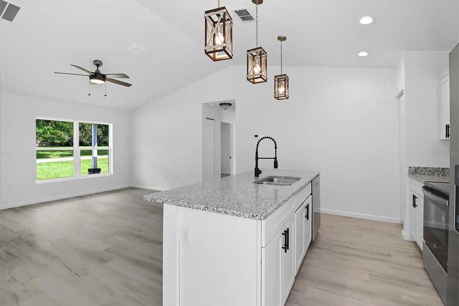 Furnished interior view inside a new home in , Dunnellon (Image 10).