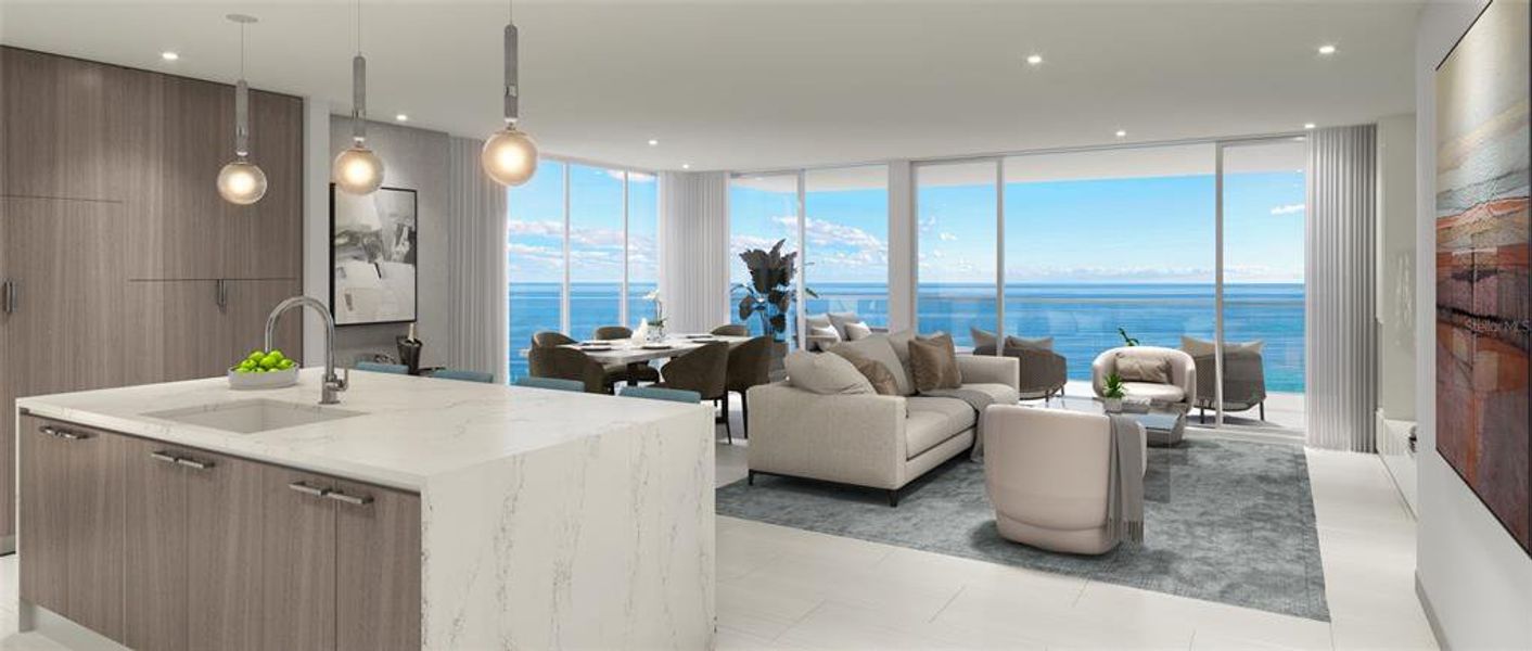 Furnished interior view inside a new home in , Tampa (Image 11).