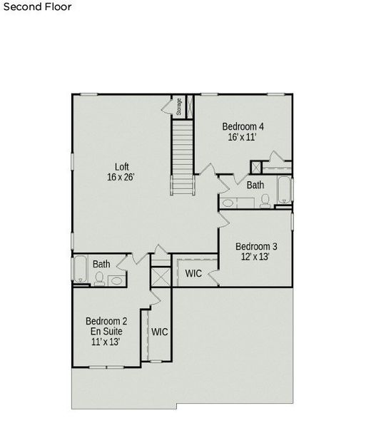 *Second floor.* *Second floor.*