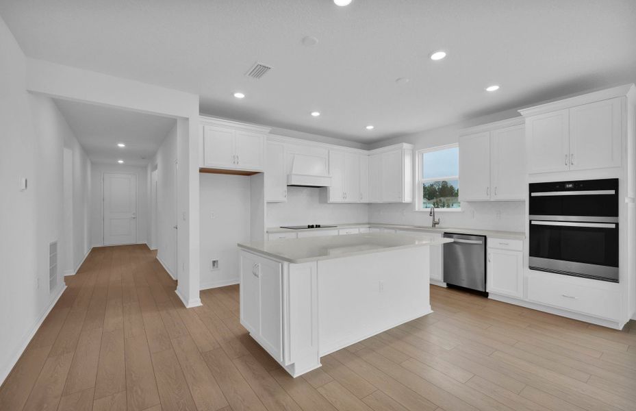 Furnished interior view inside a new home in Hyland Trail, Green Cove Springs (Image 9).