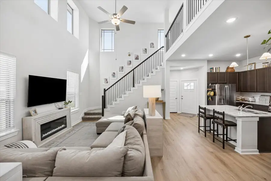 Furnished interior view inside a new home in , Bellville (Image 4). Furnished interior view inside a new home in , Bellville (Image 4).