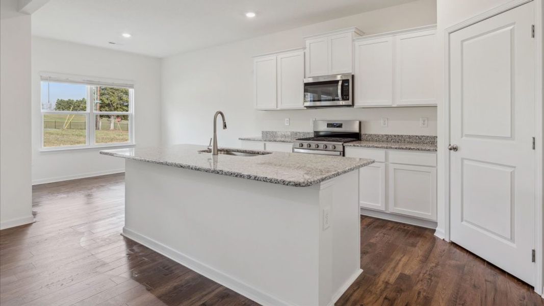 Furnished interior view inside a new home in Catlett Cove, Knoxville (Image 6).