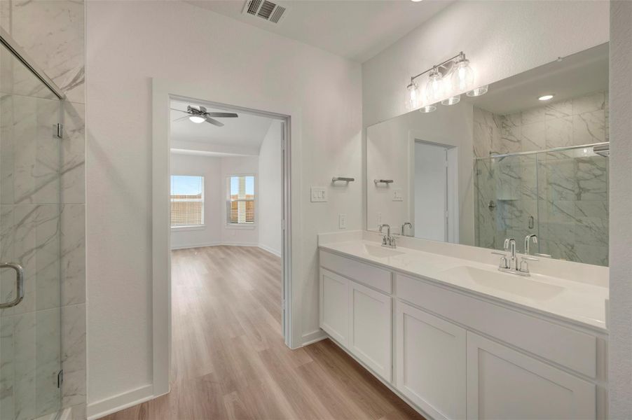 Furnished interior view inside a new home in Wildrye, Waller (Image 14).