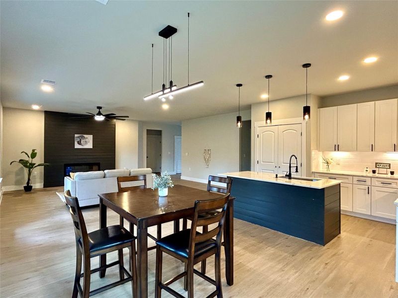 Furnished interior view inside a new home in , Bastrop (Image 9).
