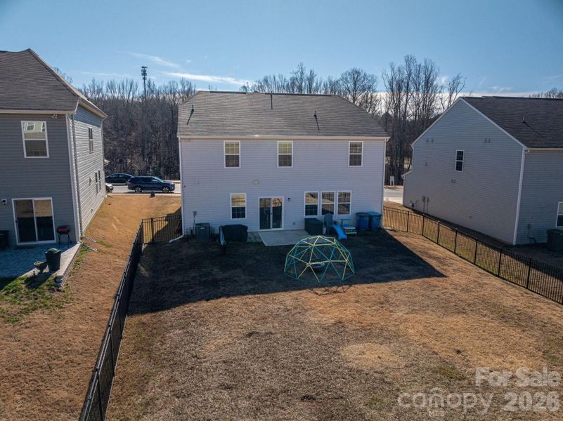 Exterior details and patio area of a home in , Maiden (Image 22). Exterior details and patio area of a home in , Maiden (Image 22).