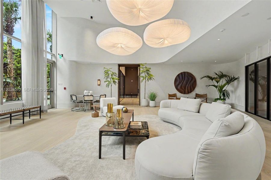 Furnished interior view inside a new home in 2200 Brickell, Miami (Image 15). Furnished interior view inside a new home in 2200 Brickell, Miami (Image 15).