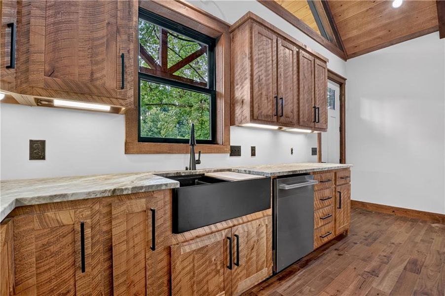 Furnished interior view inside a new home in , Ellijay (Image 12).