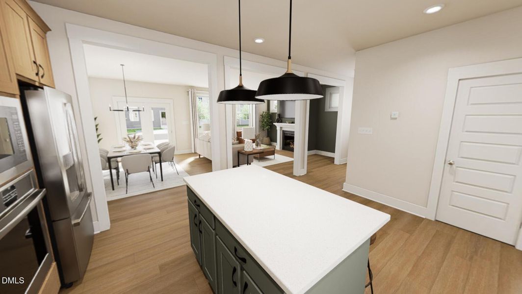 Open Floor Plan - Dirty Martini Interior