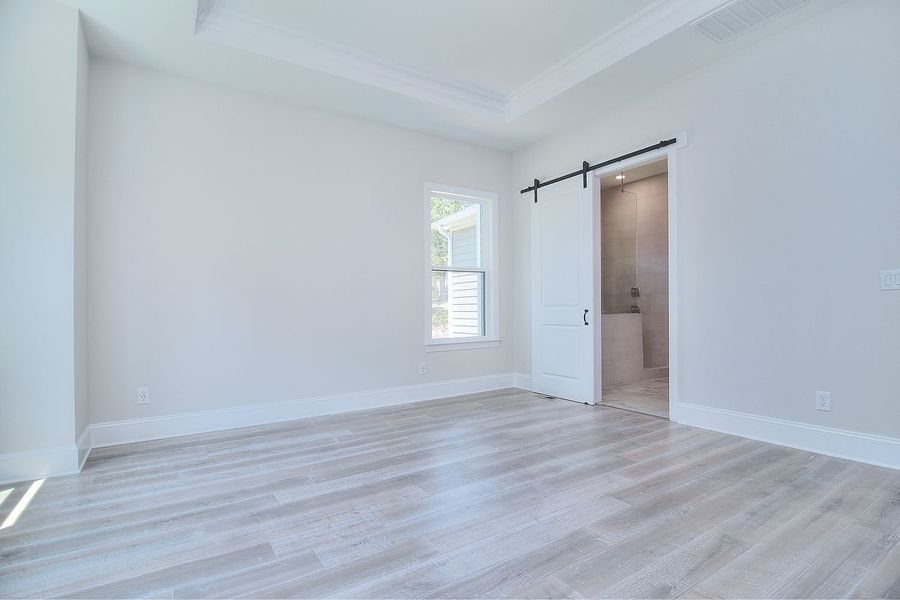 Representative unfurnished interior of a home built from the Davidson by Greybrook Homes in Harbor Watch, Statesville (Image 22).