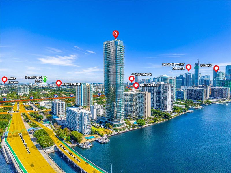 Condo located in Miami, FL showcasing its design and architecture (Image 41).