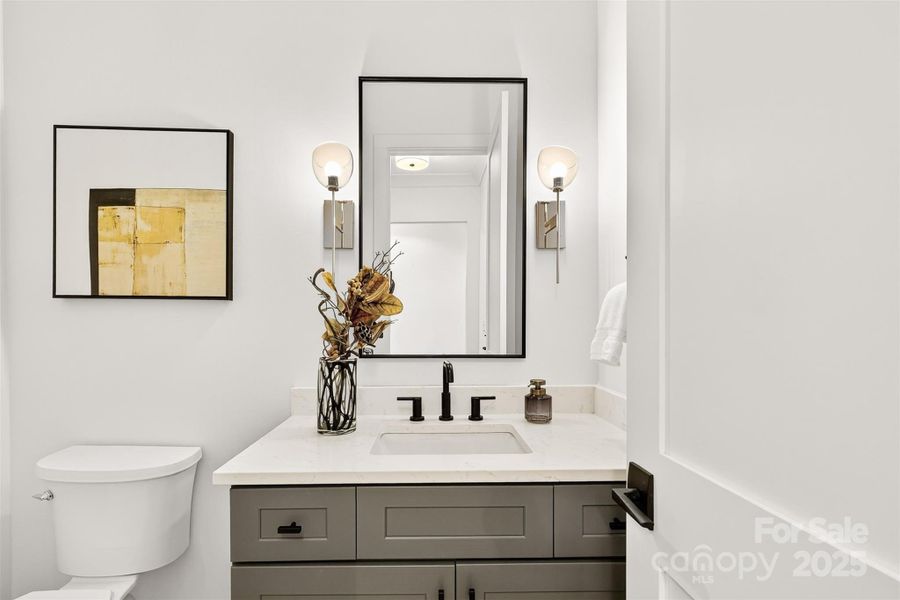 Furnished interior view inside a new home in , Charlotte (Image 11).