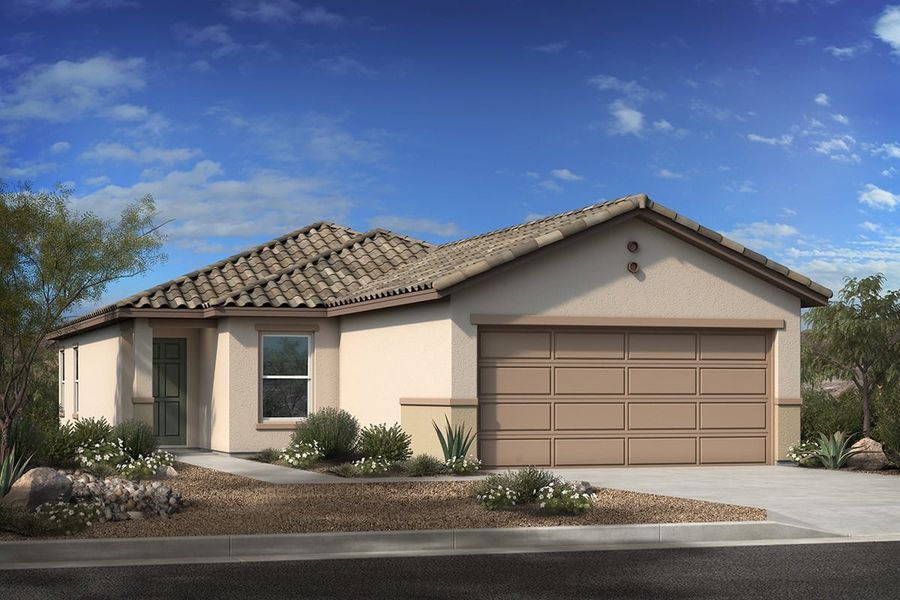 Front exterior of a home in the The Legends at Gladden Farms community, located in Marana, AZ (Image 5). Front exterior of a home in the The Legends at Gladden Farms community, located in Marana, AZ (Image 5).