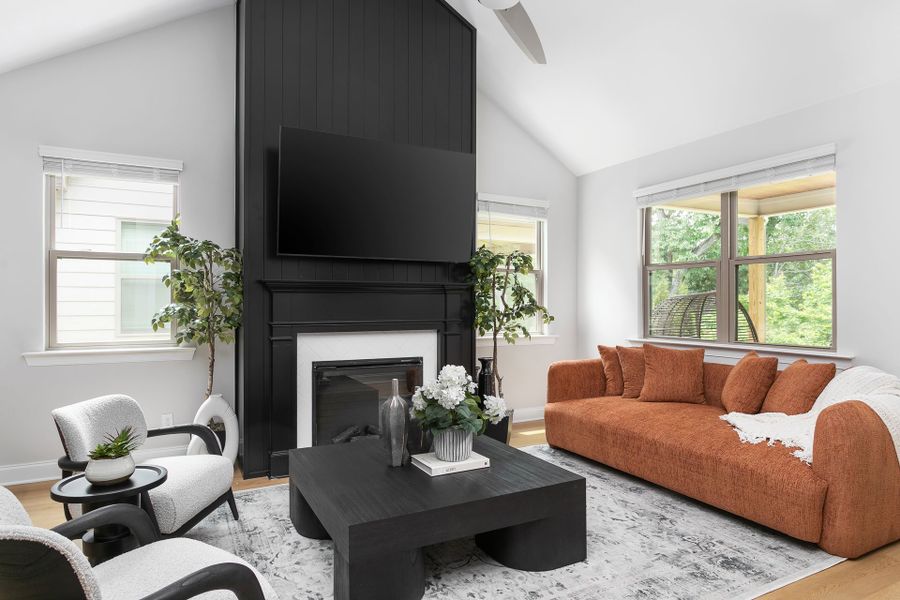 Representative furnished interior of a home built from the The Everwood by Greentech Homes LLC in The Thicket at Sedman Hills, Hixson (Image 11).