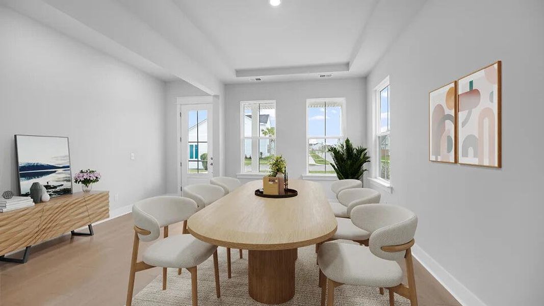 Furnished interior view inside a new home in Carnes Crossroads, Summerville (Image 4).