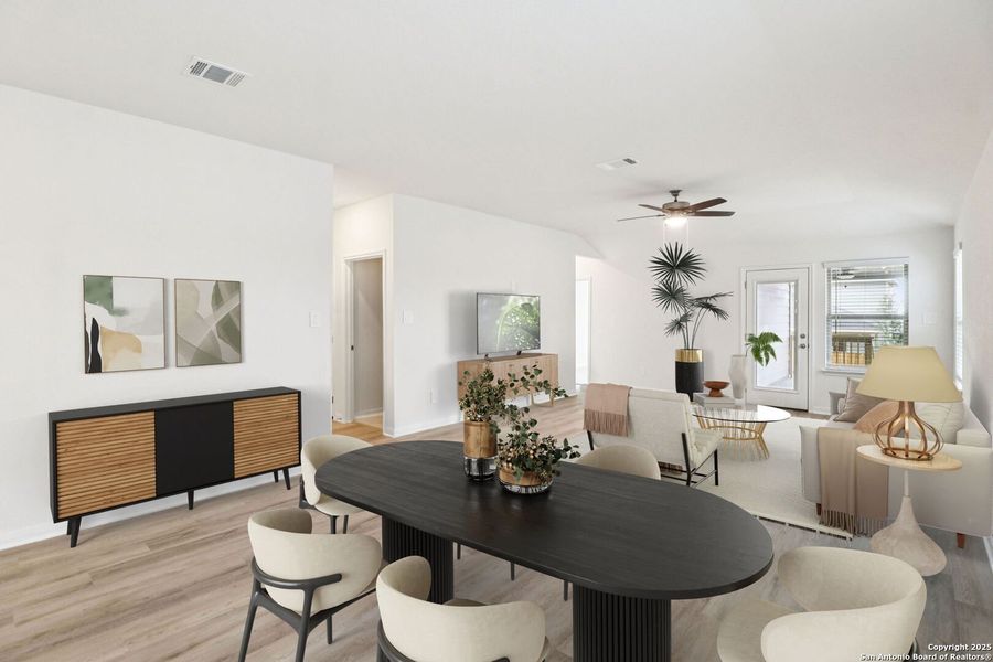 Furnished interior view inside a new home in Catalina, Converse (Image 16).