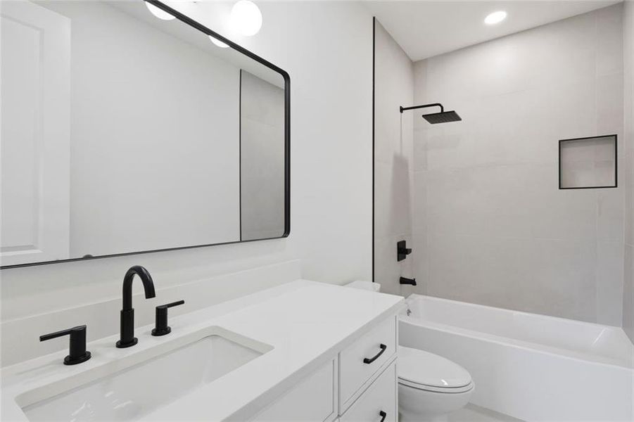 Furnished interior view inside a new home in , Marietta (Image 42).
