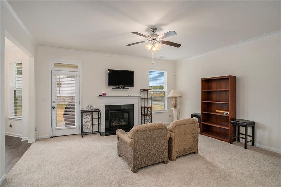 Furnished interior view inside a new home in Wildwood, Covington (Image 26).