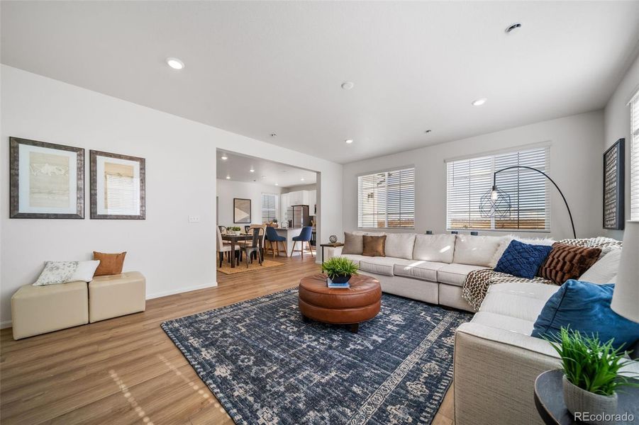 Furnished interior view inside a new home in , Aurora (Image 31).