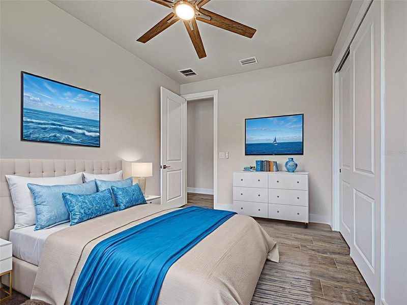 Furnished interior view inside a new home in , Port Charlotte (Image 18).