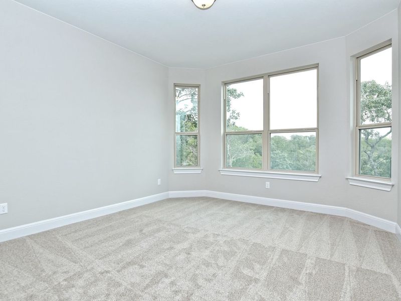 Representative unfurnished interior of a home built from the Coronado I by Giddens Homes in Clearwater Ranch, Liberty Hill (Image 25).