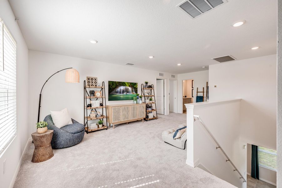 Furnished interior view inside a new home in Palm Wind, Hudson (Image 13). Furnished interior view inside a new home in Palm Wind, Hudson (Image 13).