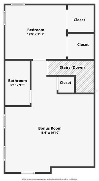 2D floor plan layout of this home in , San Antonio, FL (Image 5).