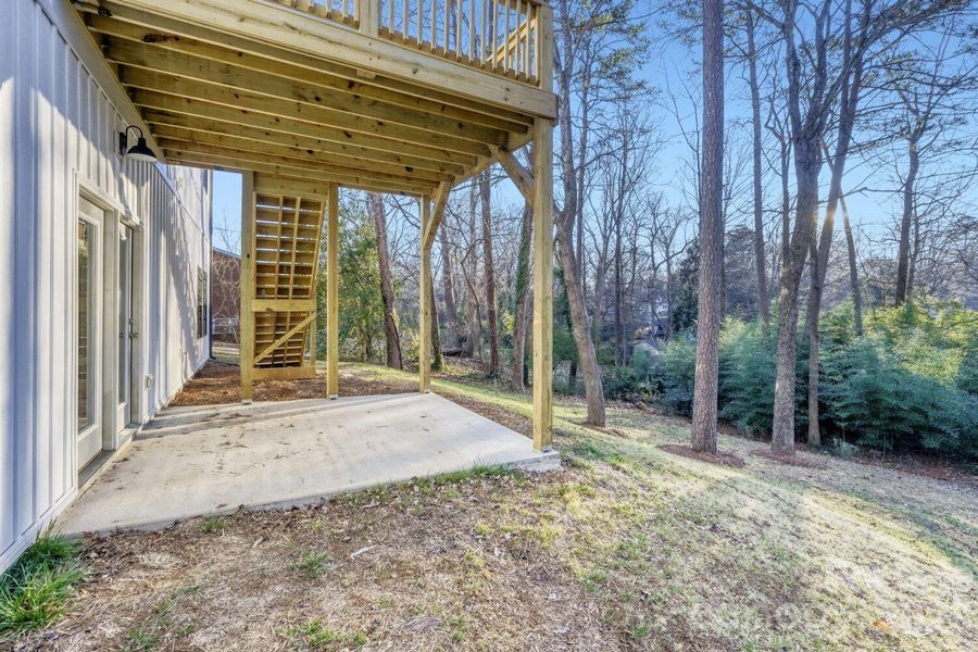 Exterior Rear Patio Walk Out