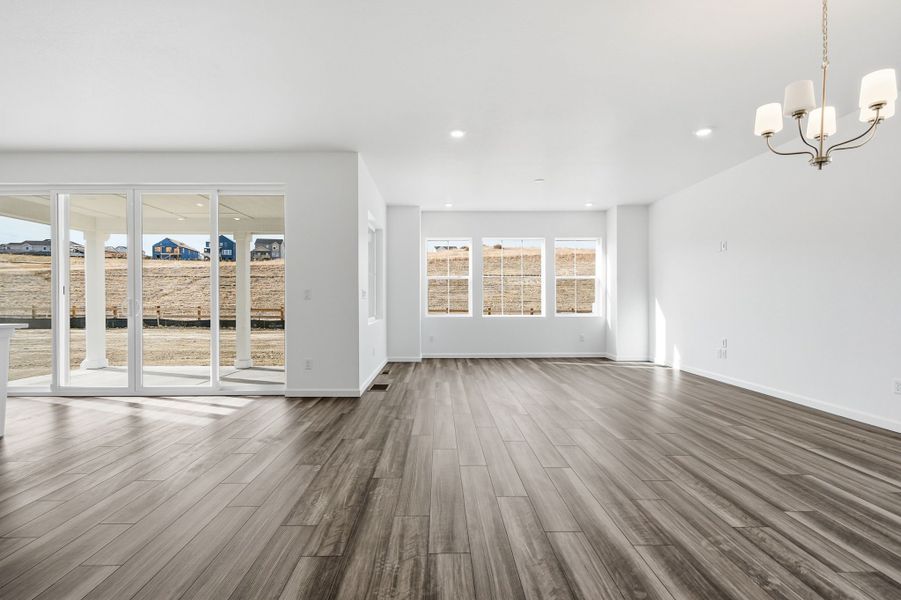 Spacious, unfurnished interior of a new home in The Town Collection at Independence, Elizabeth (Image 18). Spacious, unfurnished interior of a new home in The Town Collection at Independence, Elizabeth (Image 18).