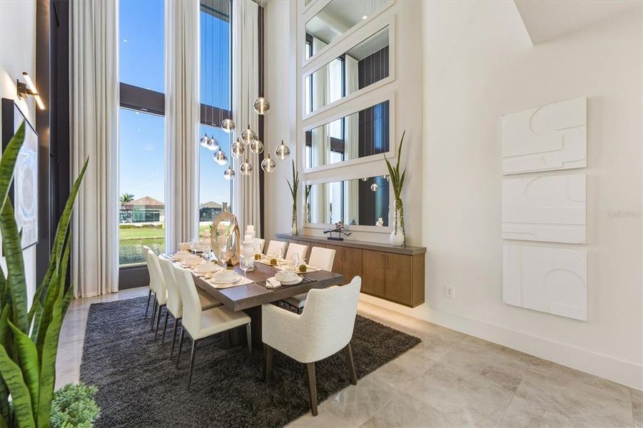 Furnished interior view inside a new home in Legends Bay, Bradenton (Image 14).