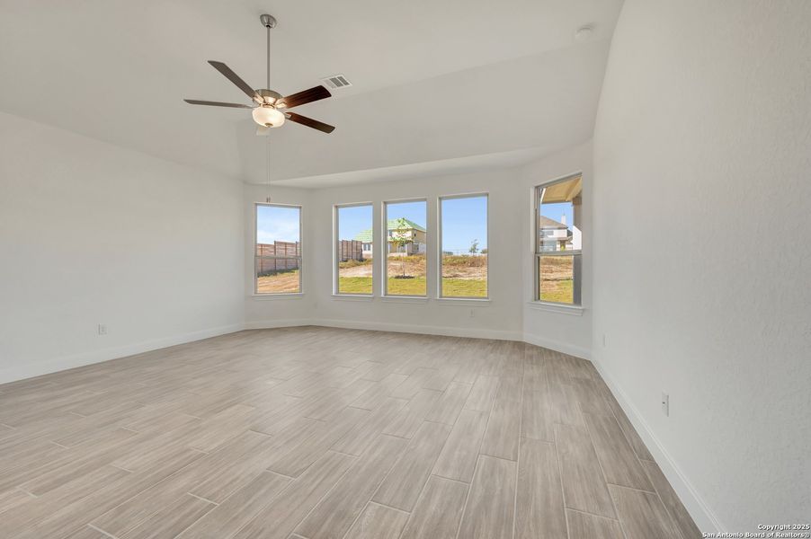 Spacious, unfurnished interior of a new home in Everly Estates, San Antonio (Image 22). Spacious, unfurnished interior of a new home in Everly Estates, San Antonio (Image 22).