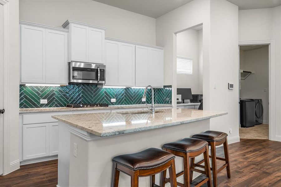 Furnished interior view inside a new home in , Garland (Image 15).