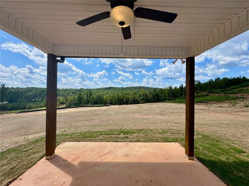 Exterior details and patio area of a home in , Eastanollee (Image 4). Exterior details and patio area of a home in , Eastanollee (Image 4).