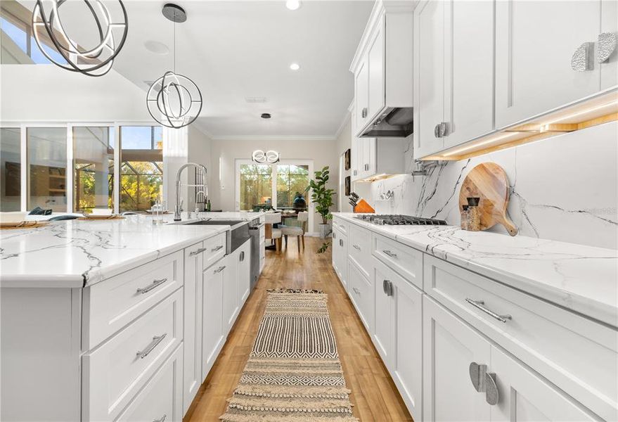 Furnished interior view inside a new home in , Flagler Beach (Image 69).