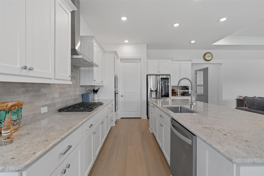 Furnished interior view inside a new home in Sun City Texas, Georgetown (Image 15).