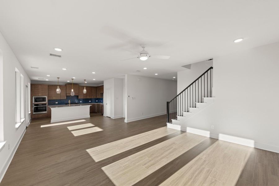 Spacious, unfurnished interior of a new home in Painted Tree, McKinney (Image 18).
