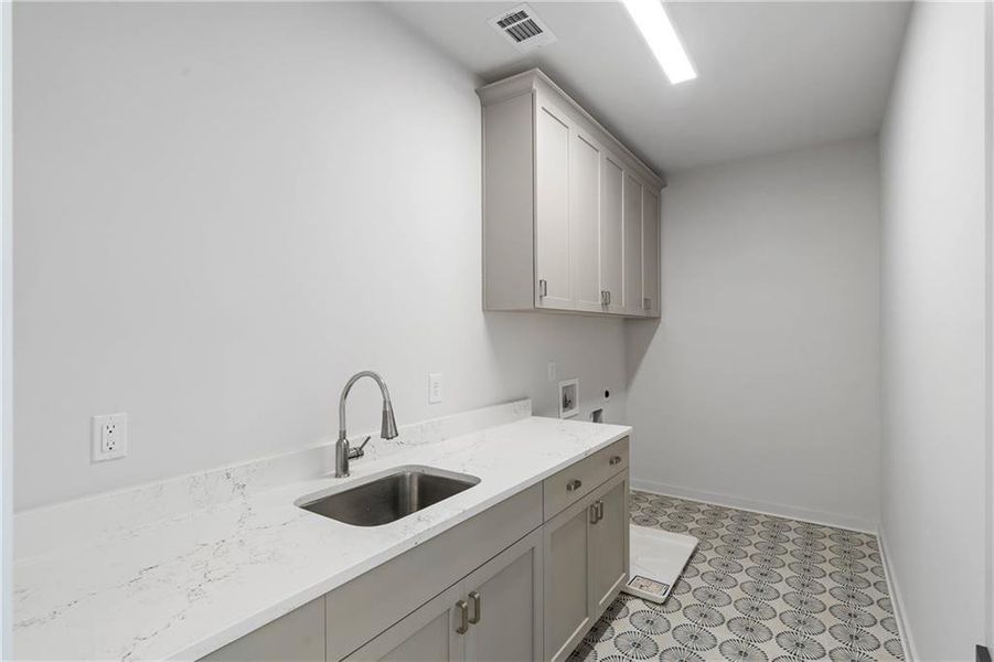 Furnished interior view inside a new home in , Marietta (Image 5).