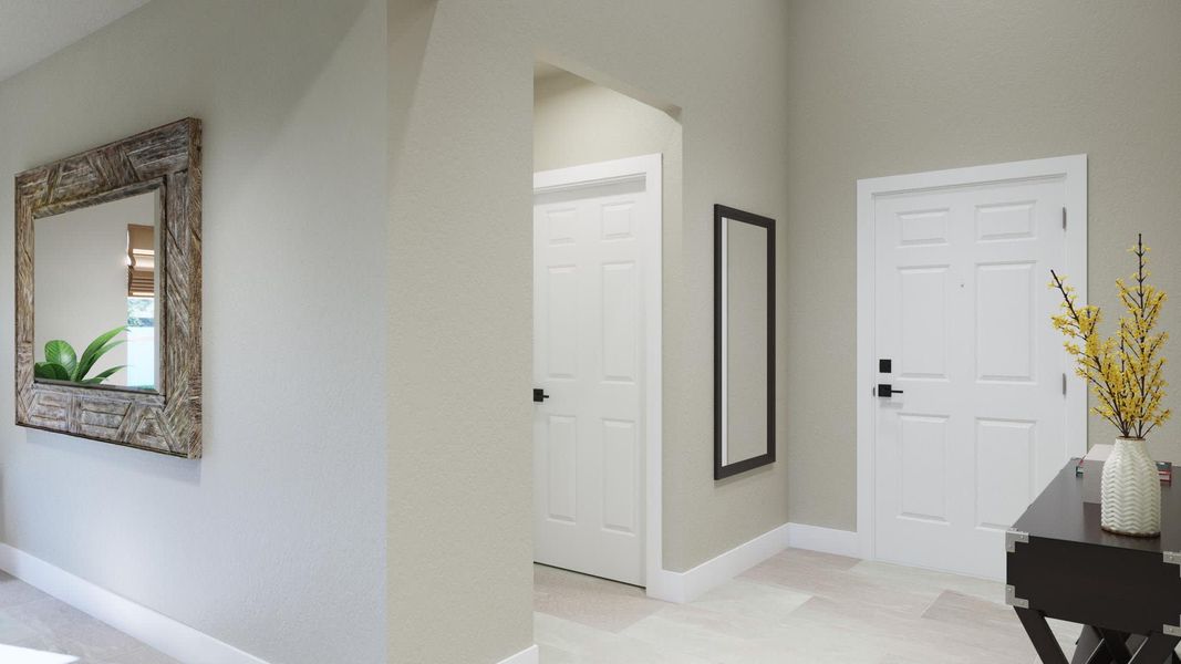 Foyer - Alexandria at Brack Ranch in St. Cloud, FL by Landsea Homes