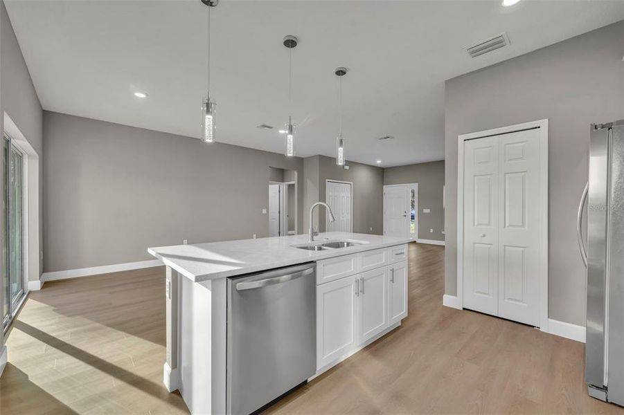 Furnished interior view inside a new home in , Deltona (Image 8).