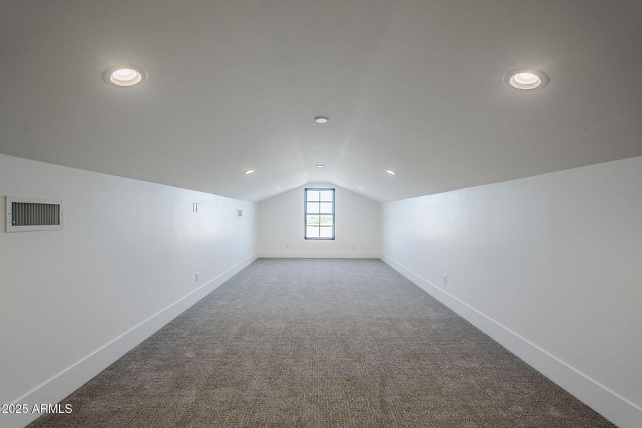 Upstairs bonus room
