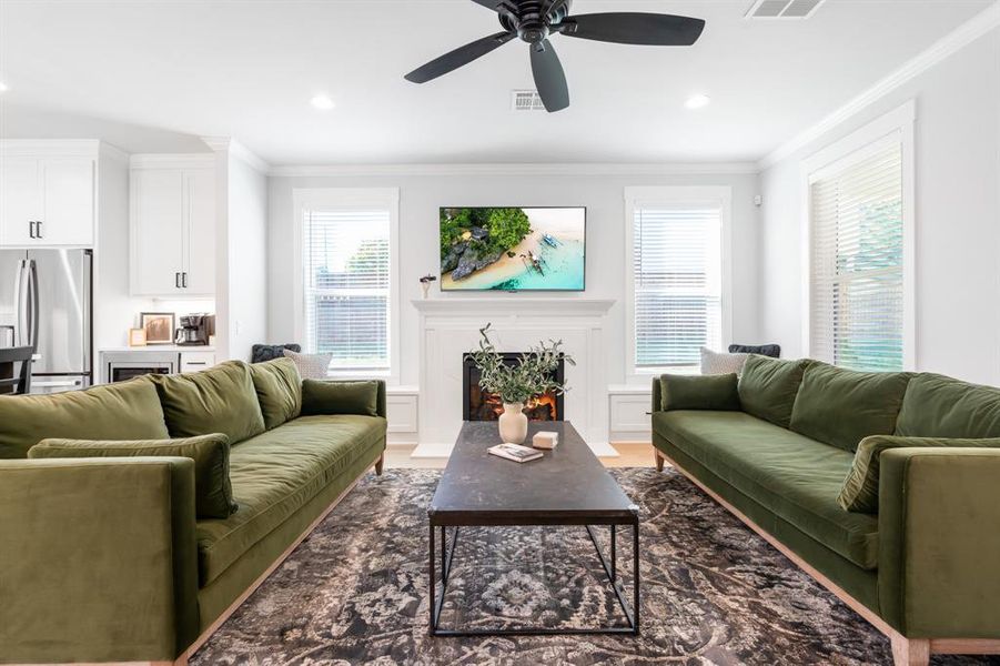 Furnished interior view inside a new home in , Waco (Image 9).