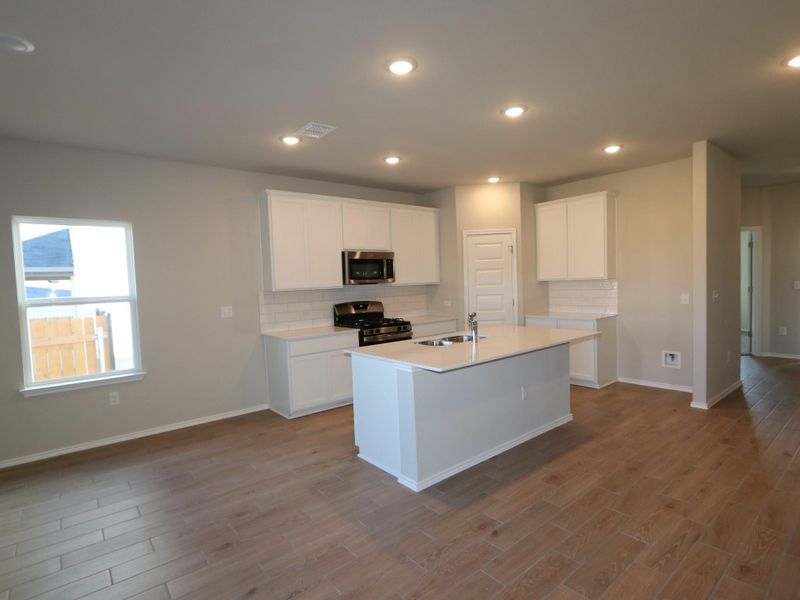 Furnished interior view inside a new home in Cascades at Onion Creek, Austin (Image 5).