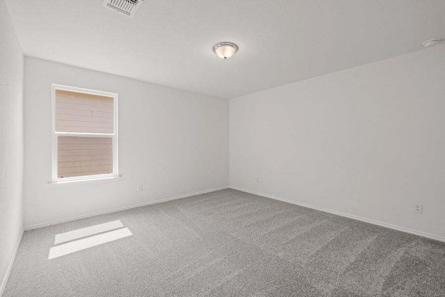 Spacious, unfurnished interior of a new home in Sonterra - Cool Water, Jarrell (Image 25).