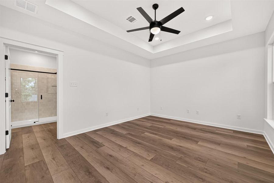 Spacious, unfurnished interior of a new home in Two Step Farm, Montgomery (Image 22). Spacious, unfurnished interior of a new home in Two Step Farm, Montgomery (Image 22).