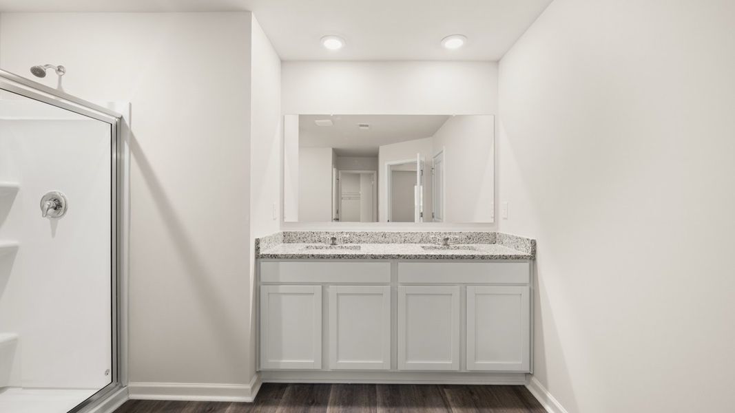 Furnished interior view inside a new home in Laurel Park Townhomes, Hephzibah (Image 9). Furnished interior view inside a new home in Laurel Park Townhomes, Hephzibah (Image 9).