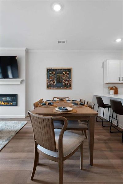 Furnished interior view inside a new home in , Cedartown (Image 8).